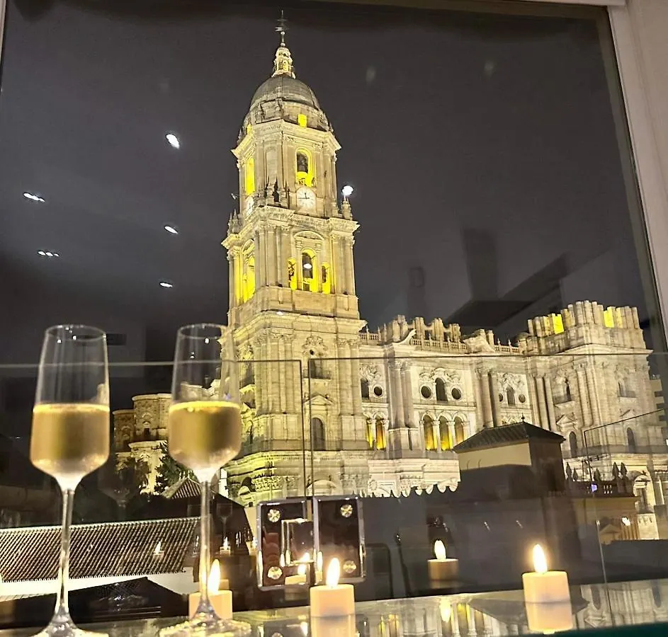 Apartament Cathedral Premium Suite Front View Malaga Hiszpania